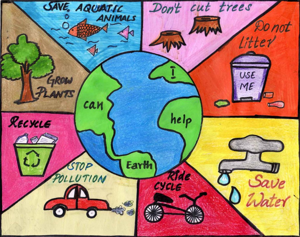 World Environment Day | Digital Painting :: Behance-saigonsouth.com.vn